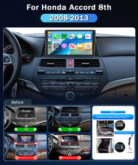 METEESER wireless CarPlay and Android Auto enable hands-free control while driving.