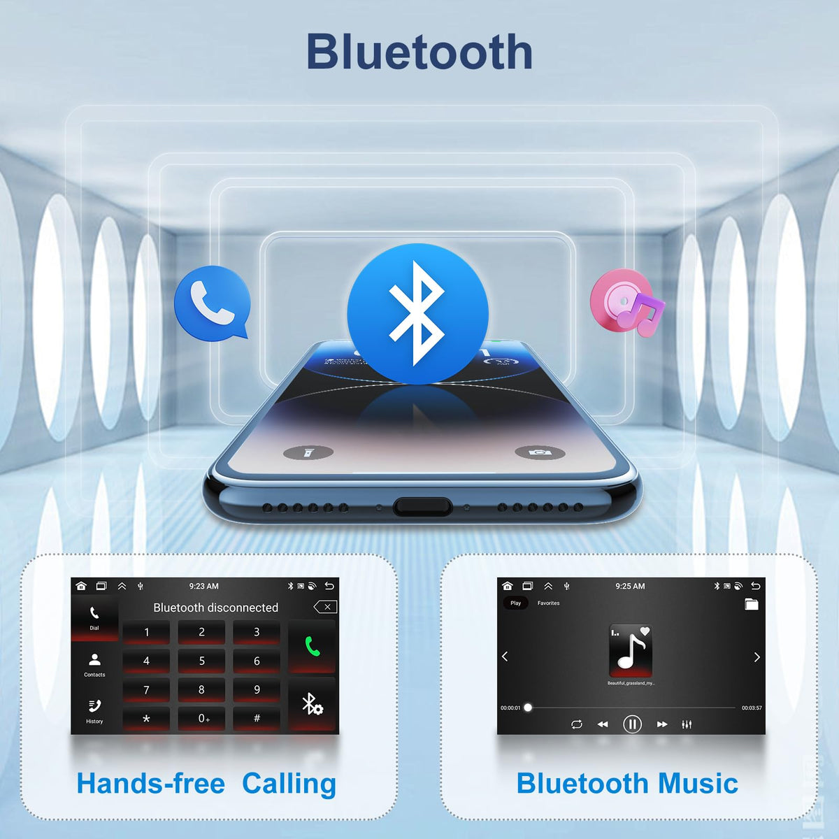 METEESER 1080p mirror link supports iOS and Android for seamless screen sharing.