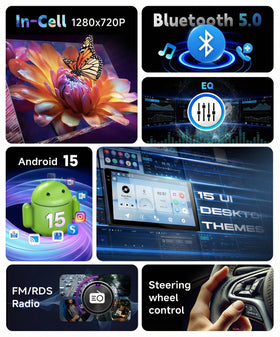 METEESER incell touch screen delivers sharp visuals and responsive taps