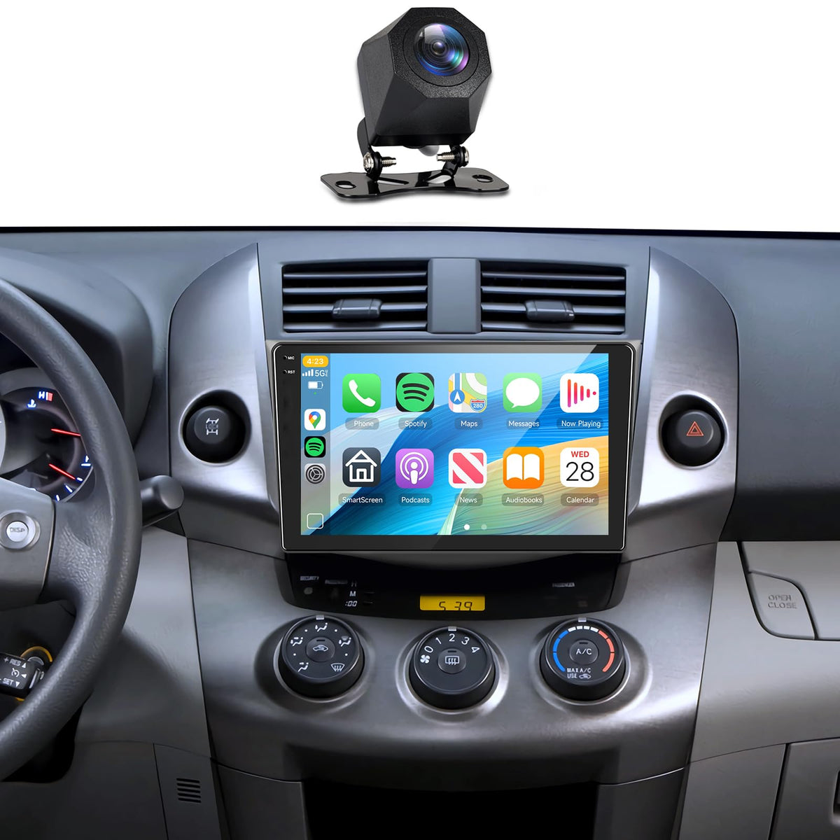METEESER Rav4 stereo 9-inch display fits Toyota RAV4 2006-2012