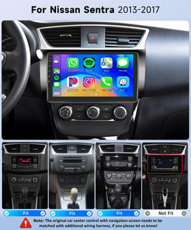 METEESER wireless CarPlay and Android Auto enable hands-free connectivity.
