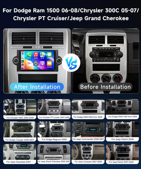 METEESER wireless CarPlay and Android Auto for seamless phone use