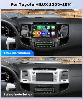 METEESER wireless CarPlay and Android Auto enable effortless phone mirroring.