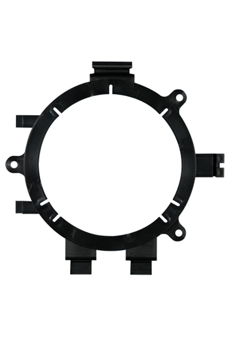 Metra 82-3002 breakaway tab design enabling fast, tool-free GM vehicle speaker setup.