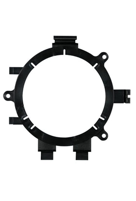 Metra 82-3002 breakaway tab design enabling fast, tool-free GM vehicle speaker setup.