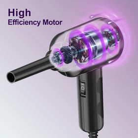 Meudeen Air Duster ergonomic handle for comfortable long-use cleaning sessions