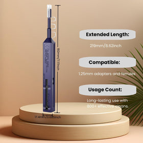 Mexture pen extended length reaching into dense fiber panel