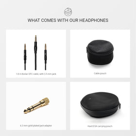 Meze Audio 105 AER velour ear pads for comfortable listening