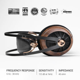MEZE AUDIO 109 PRO self-adjusting vegan leather headband for comfort