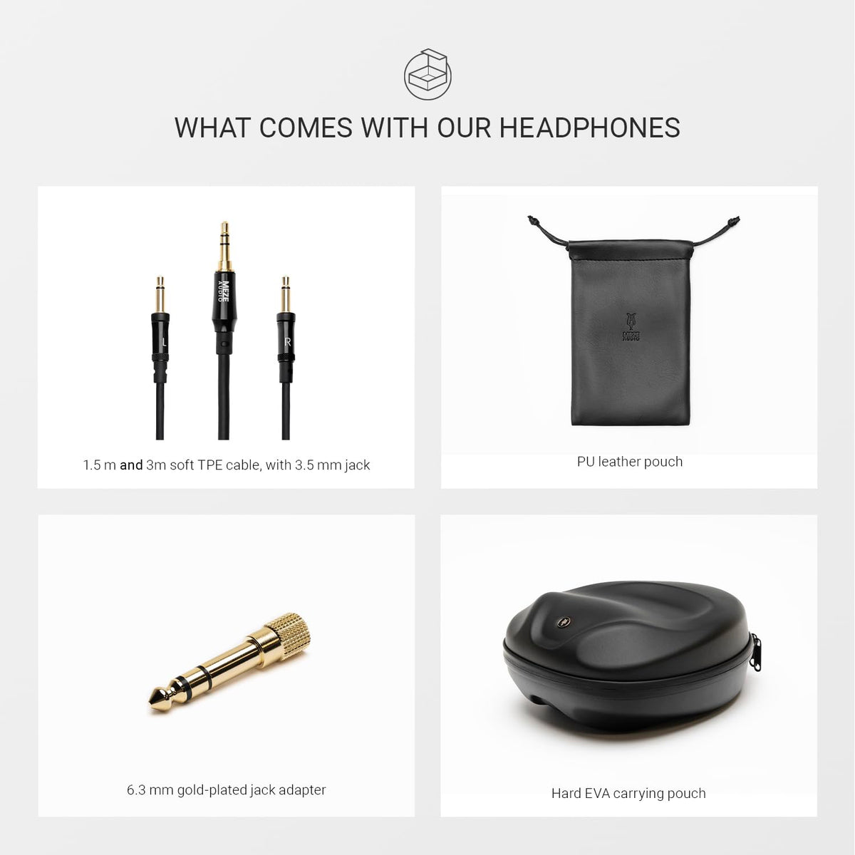 MEZE AUDIO 109 PRO two-year warranty badge and packaging