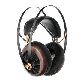 MEZE AUDIO 109 PRO walnut earcups showing unique wood grain aesthetic