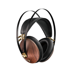 MEZE AUDIO 99 Classics Second Gen walnut earcups show natural wood grain and premium craftsmanship for lasting durability