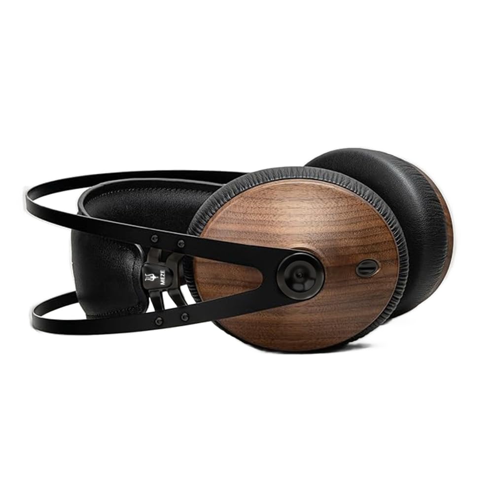Meze Audio 99 Classics walnut wood cups with artisan craftsmanship