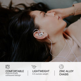 Meze Audio Alba braided cable emphasizes durability and comfort