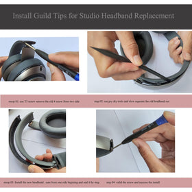 Precise fit for Studio 3 headphones with durable, shadow-gray finish