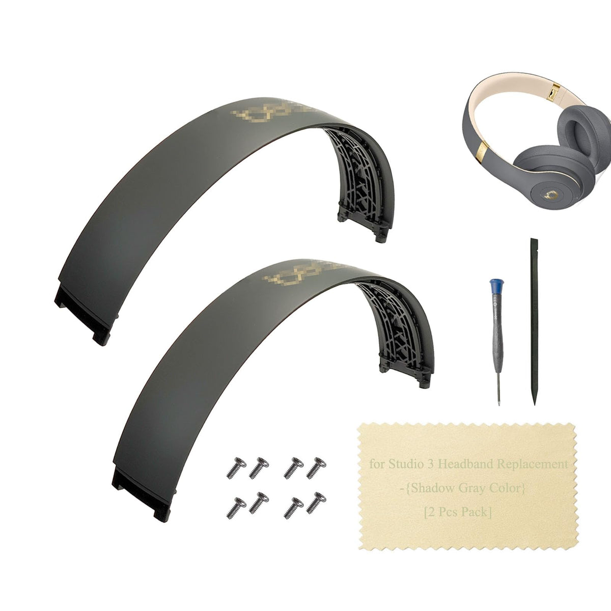MFLDSFLHM Studio 3 headband replacement pack ready for secure fit and color match