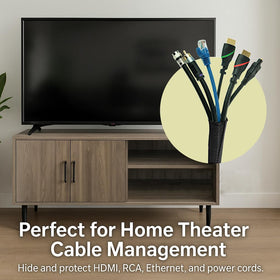 MGI SpeedWare cable management in a vehicle for clean wiring