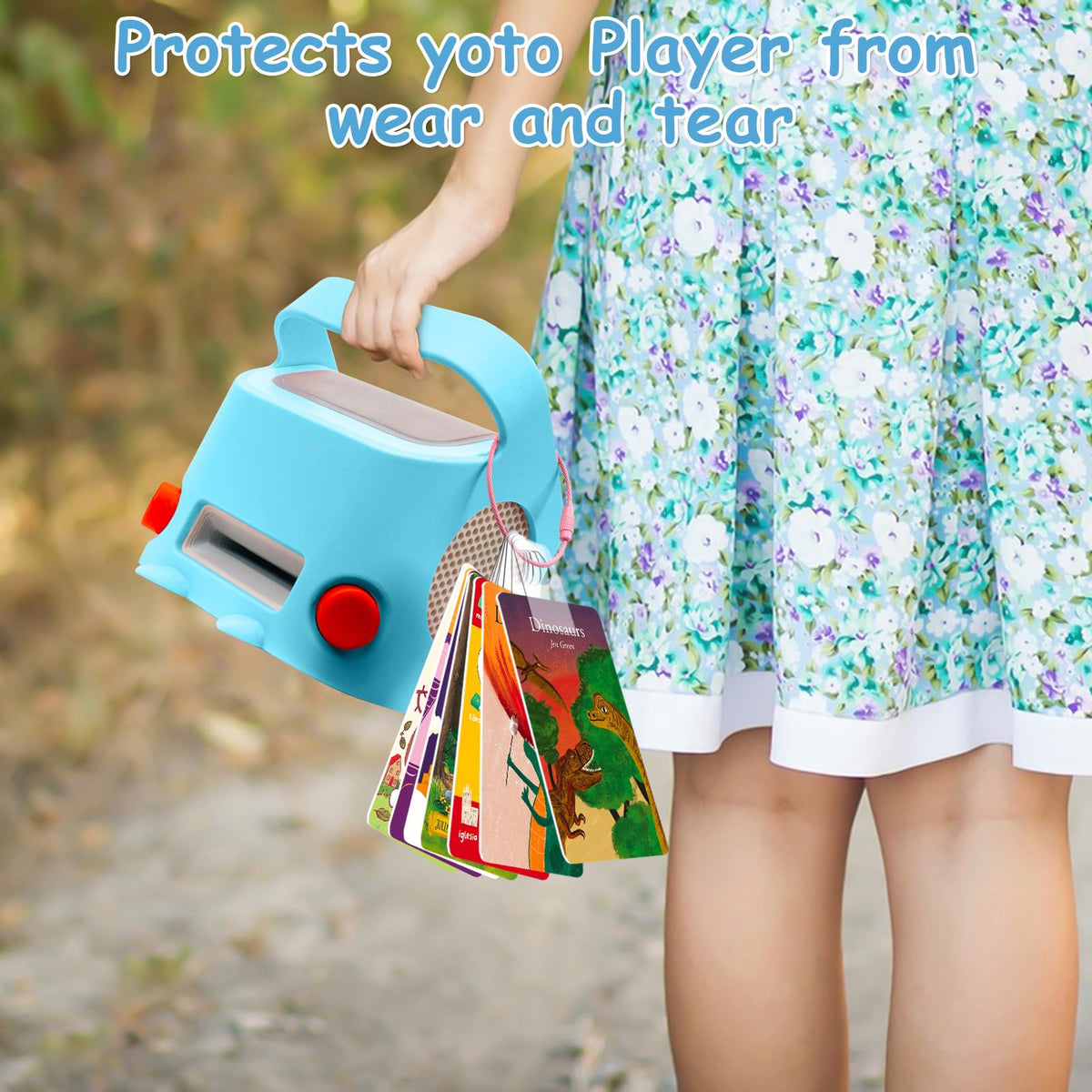 MGZNMTY Yoto card holder pack accommodates 100 self-adhesive cards