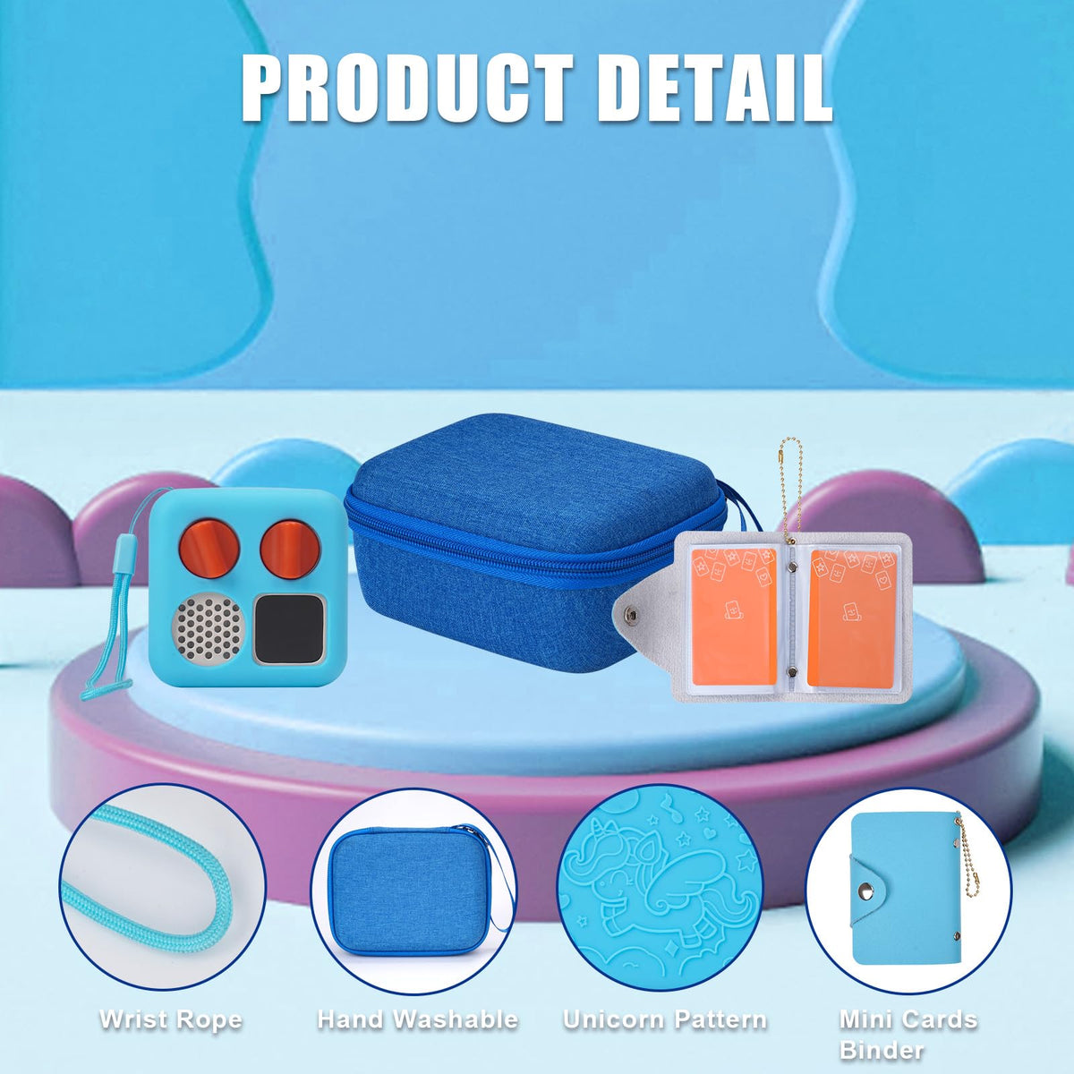 MGZNMTY card holder fits up to 10 Yoto cards for tidy organization.