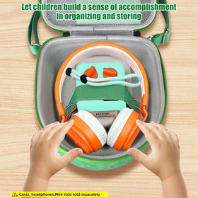 MGZNMTY in-use by child at park demonstrating portability and independence