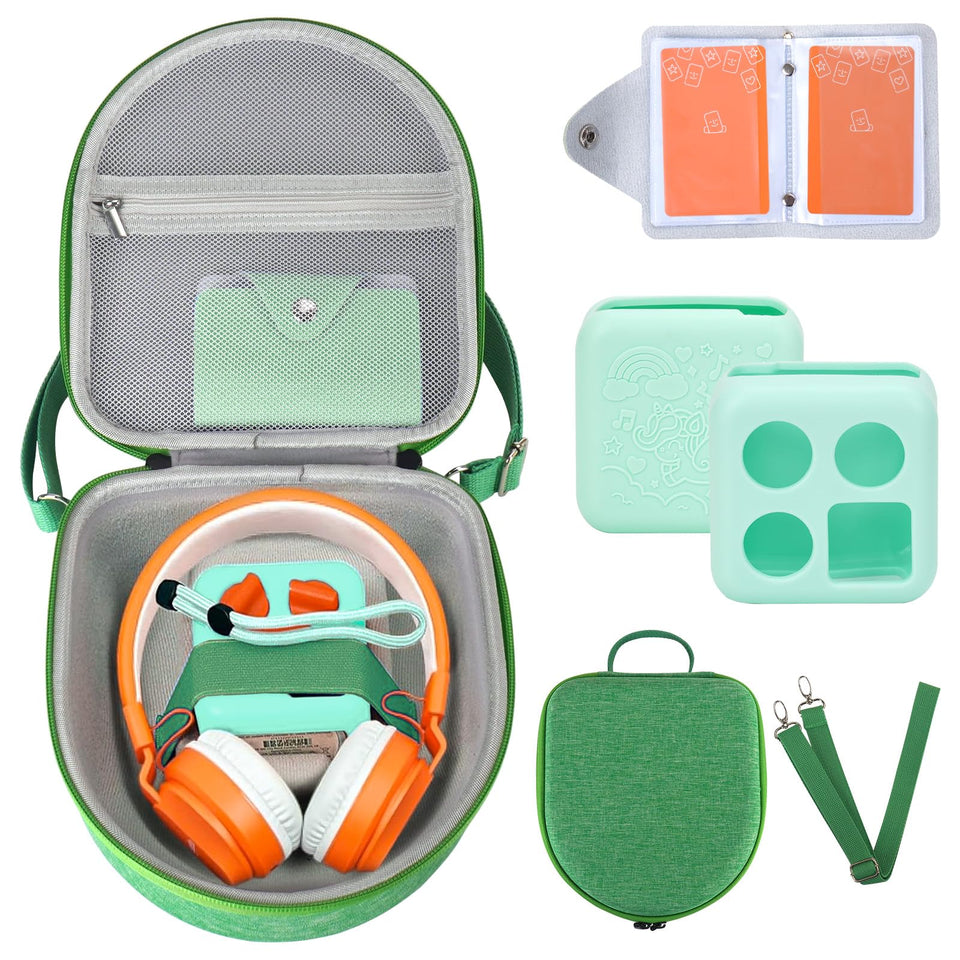 MGZNMTY front view hard case showing organized storage and travel convenience