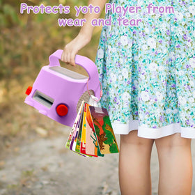 MGZNMTY silicone case with easy-carry handles for travel and play.
