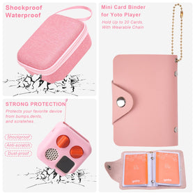 MGZNMTY pink design customizes the Yoto Mini for kids