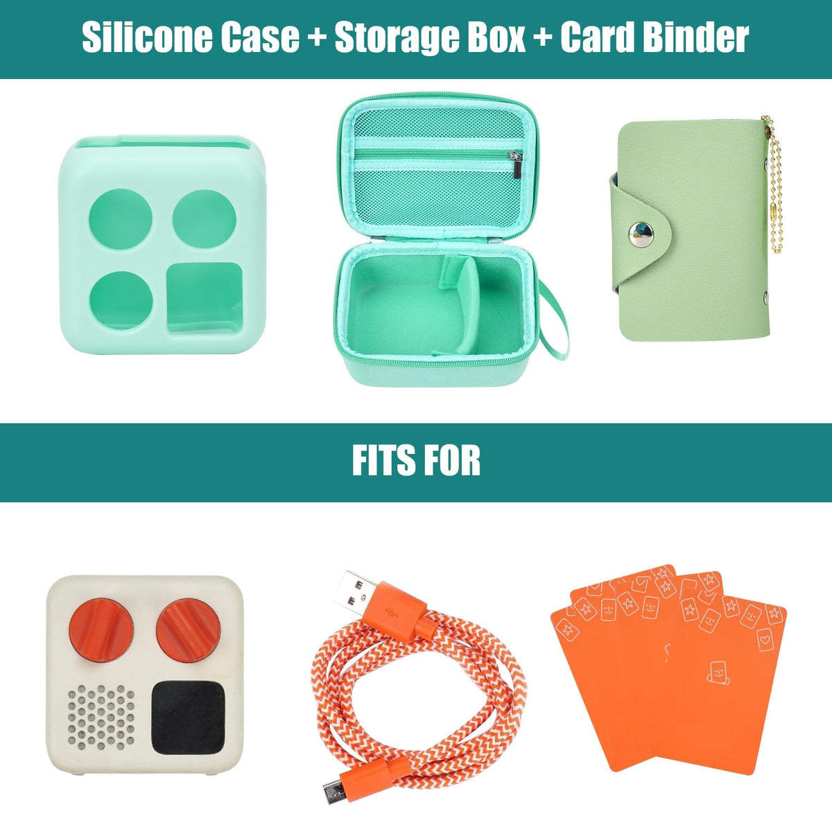 MGZNMTY hard storage case protects Yoto Mini on the go
