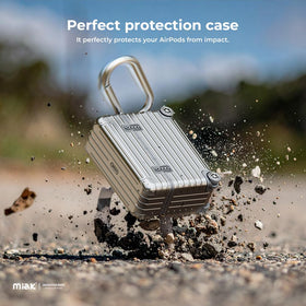 Miak AirPods Pro 3 case includes DIY stickers for personalized style.