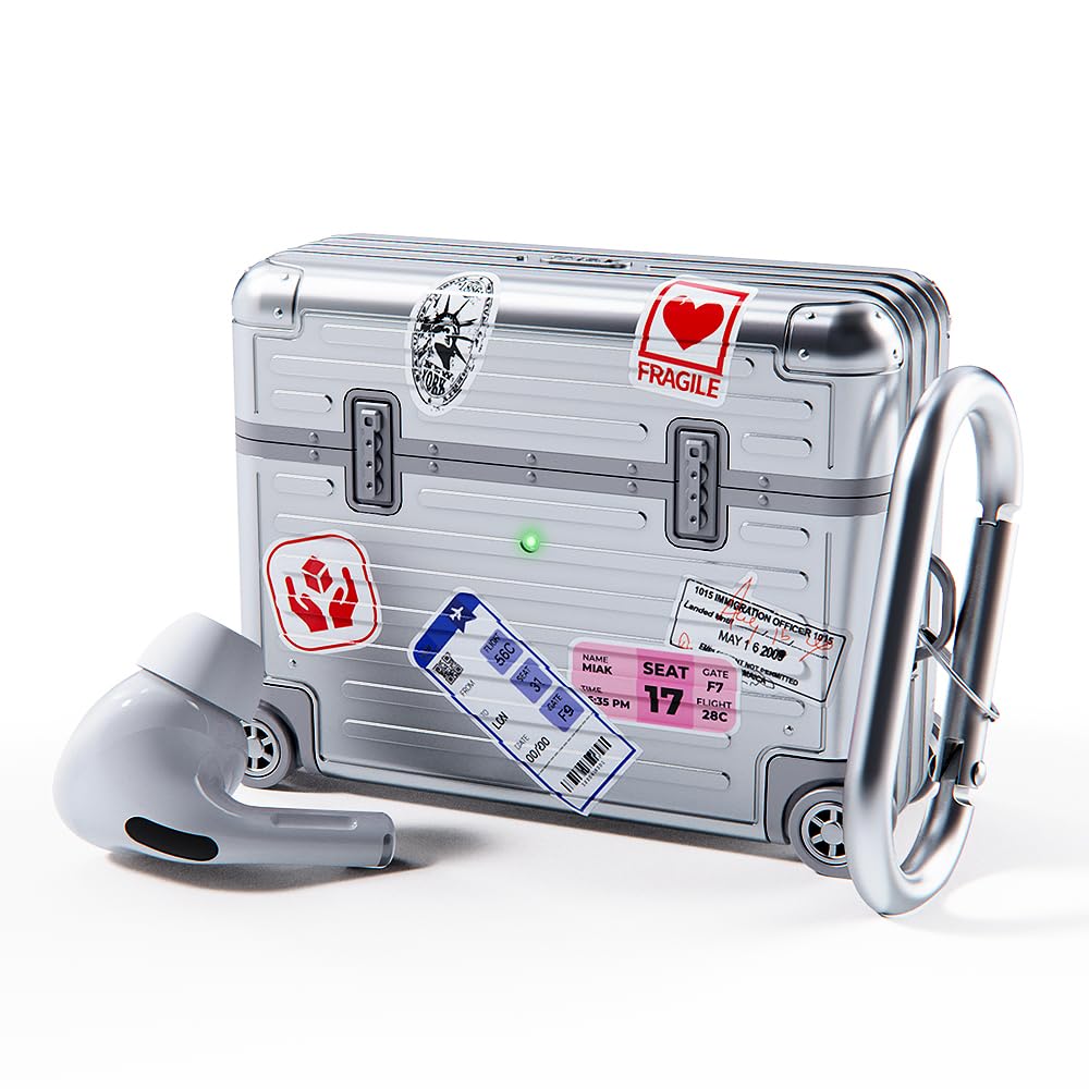 Miak AirPods Pro 3 case front view shows sleek protective design.