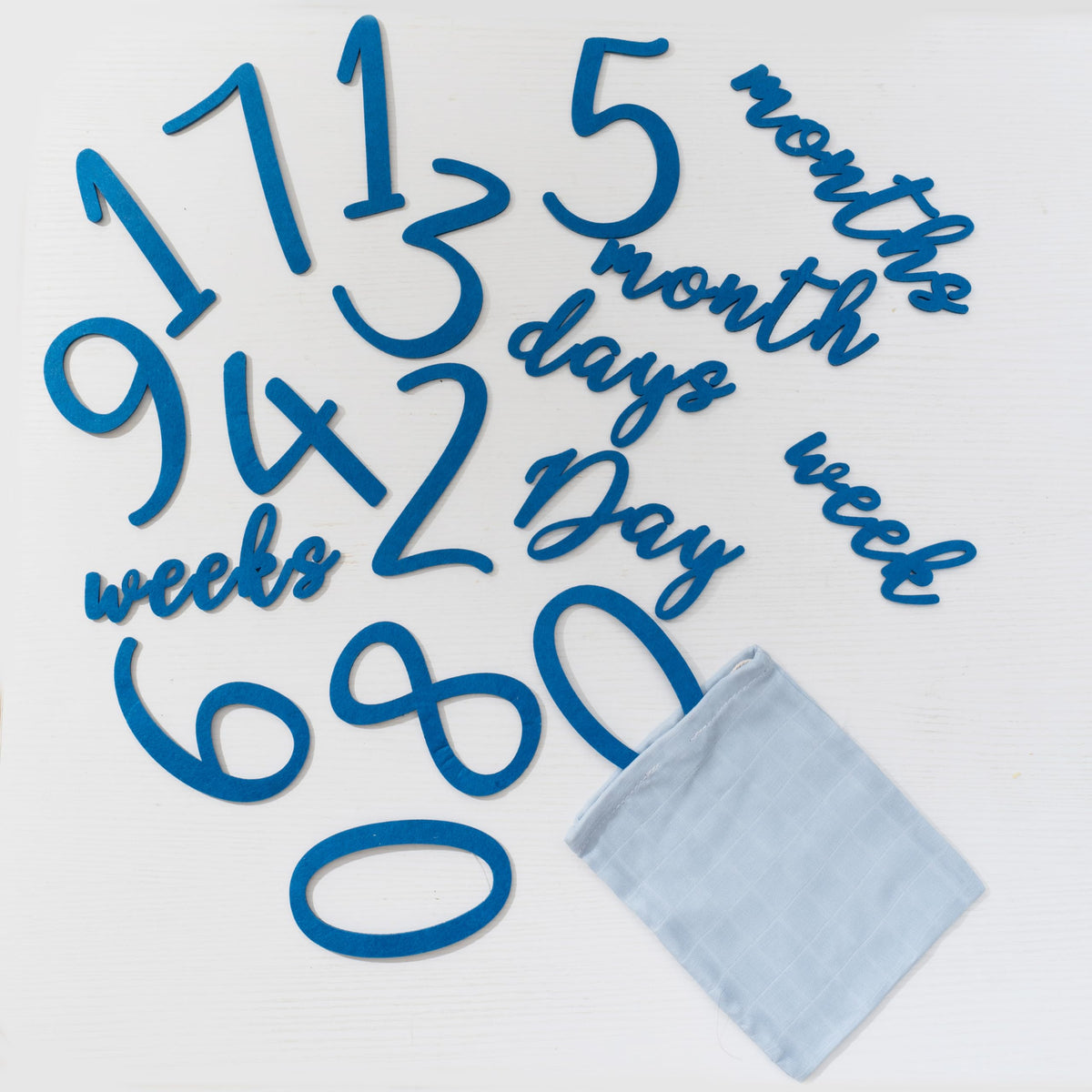 Miaoberry Baby-boy photo prop for cozy, camera-ready milestone sessions