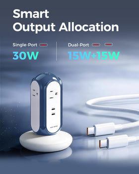 MiaoLab 1420J surge protector guards electronics from spikes