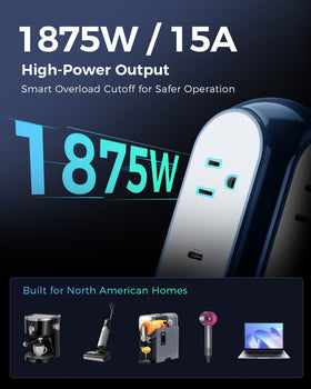 MiaoLab 6.6-foot extension cord keeps outlets accessible