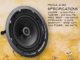 Micca installation tabs close-up for quick secure mounting