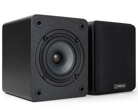 Micca COVO-S compact, wall-mountable design fits small to medium rooms.