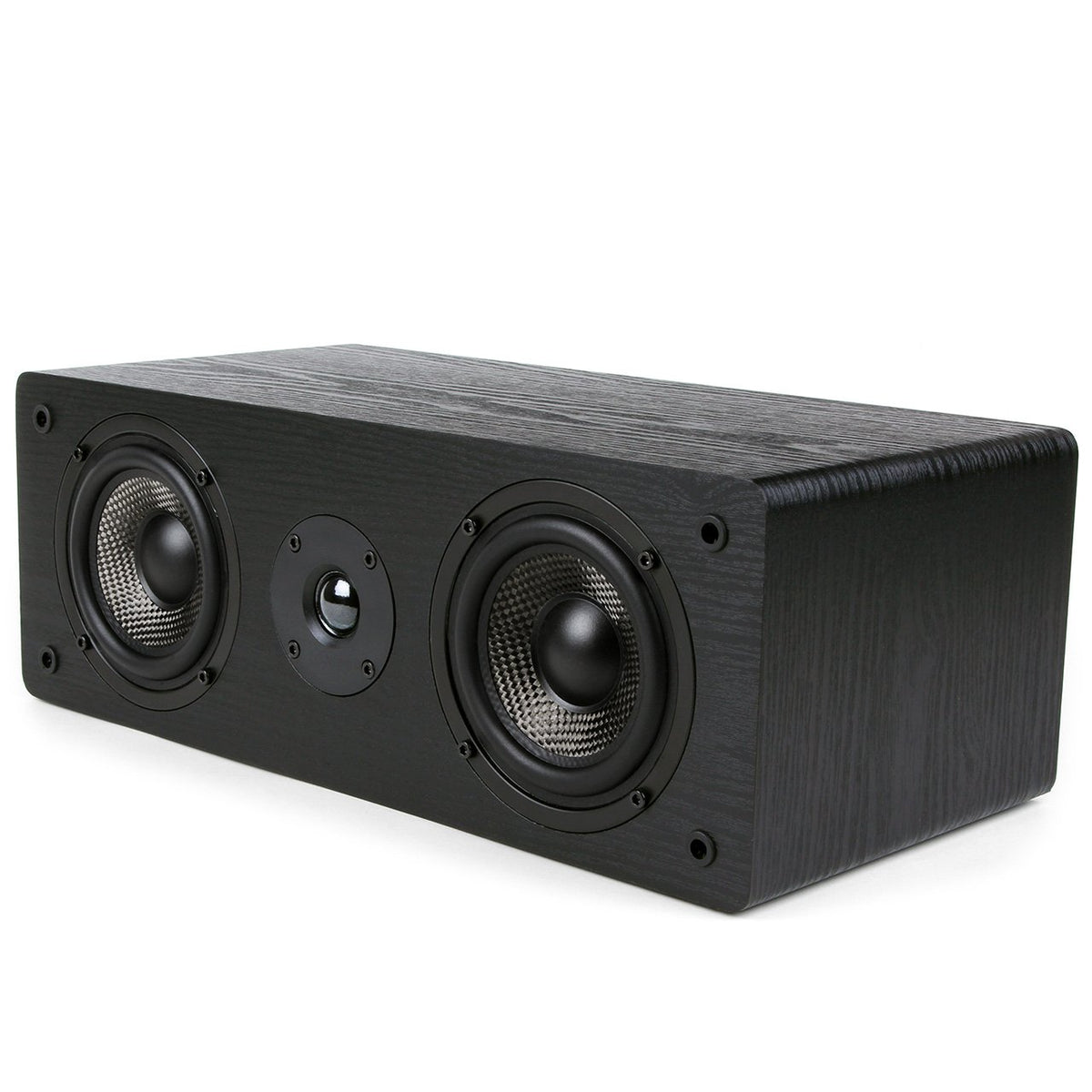 Micca MB42-C center speaker: driver overview for crisp dialogue and precise imaging.