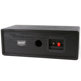Micca MB42-C compact design: easy placement above or below the TV.