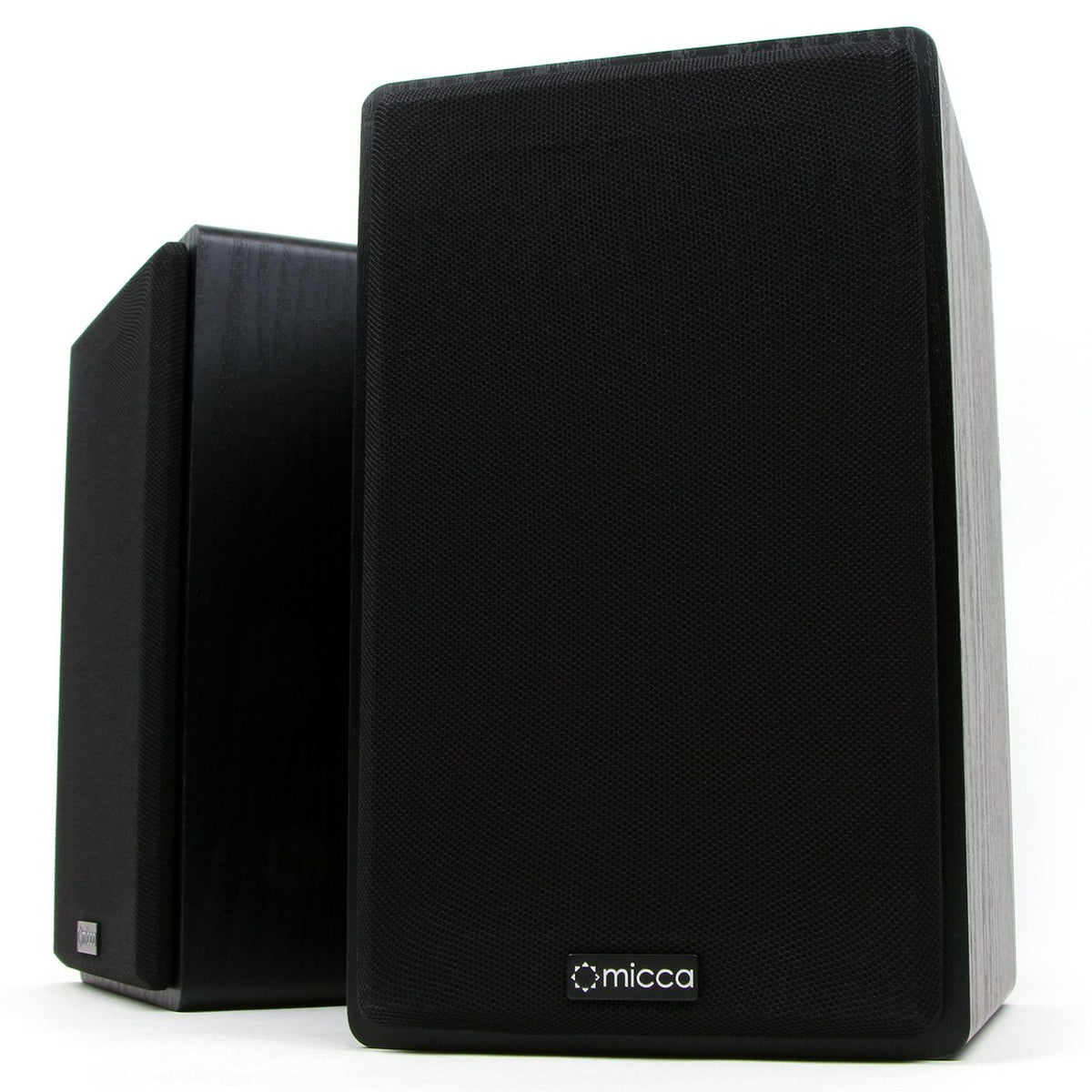 Micca MB42 compact dimensions fit desks, shelves, or small bookcases.