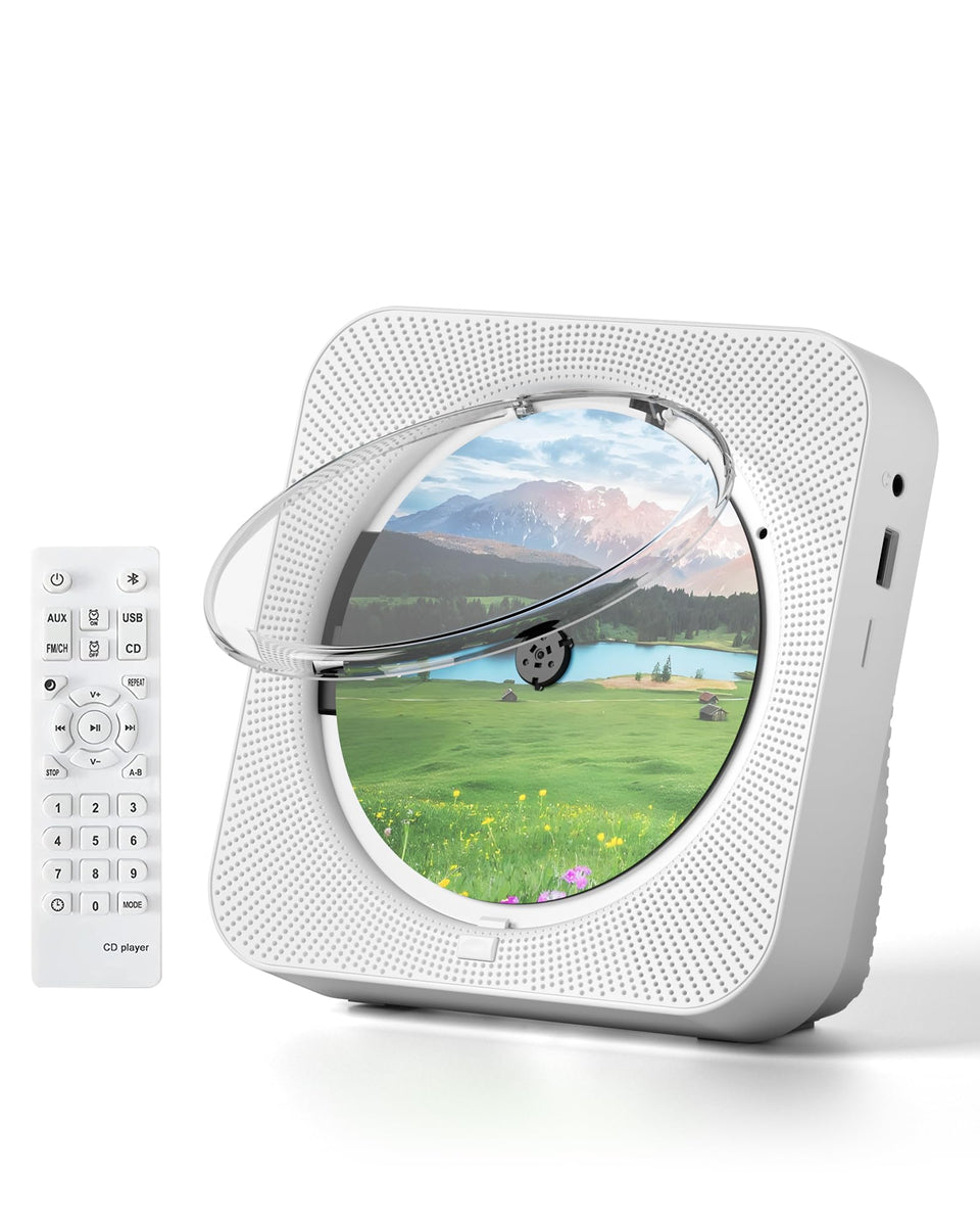 MICOCIOUS CD player with LED screen for easy navigation and control
