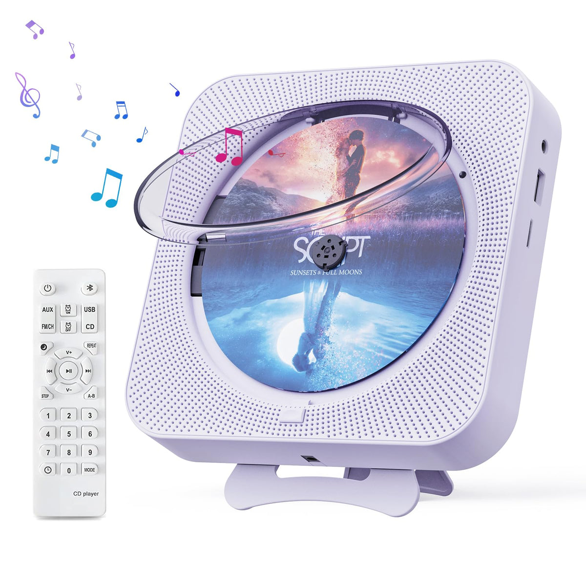 MICOCIOUS front view showing speakers and LCD for easy operation