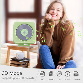 MICOCIOUS wall-mounted in a kitchen saving counter space and delivering background music