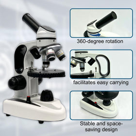 MicroMarvels coaxial focus for quick coarse and precise fine tuning.