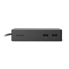 Microsoft 1661 docking station minimalist design—compact footprint saves desk space.