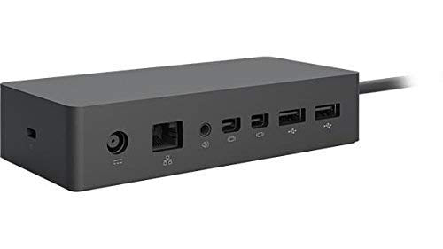 Microsoft 1661 docking station ports—versatile connectivity hub for Surface devices and displays.