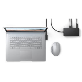 Microsoft Surface Dock 2 Ethernet jack supports stable wired networking.