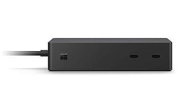 Microsoft Surface Dock 2 Renewed dual-monitor setup enables 4K displays.