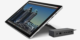Microsoft Surface Dock mini display ports enable multi-monitor productivity and seamless visuals.