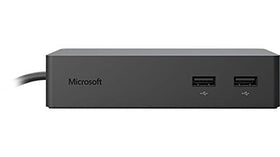 Microsoft Surface Dock USB ports expand keyboard, mouse, and accessory connections.