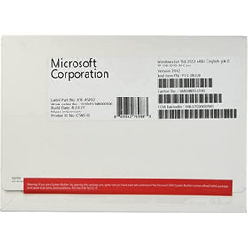 Microsoft Windows Server 2022 Standard base license with media and key for quick deployment