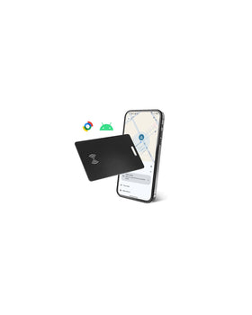 Middle Rabbit Android Wallet Tracker Card front view; ultra‑compact for easy daily carry.